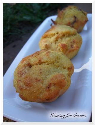 - MUFFINS CITRONS CONFITS ET OLIVES VERTES -