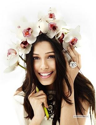 [couv] Freida Pinto pour Elle India