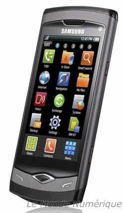 MWC 2010 : Samsung Wave S8500 embarque Bada, du Bluetooth 3.0 et un écran Super AMOLED