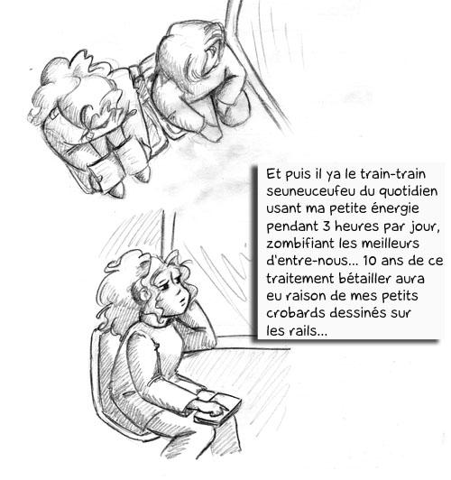 Happée par la vie…