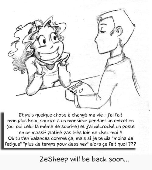 Happée par la vie…