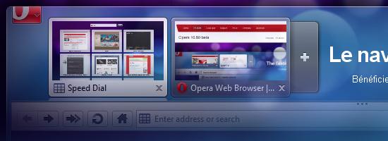 Opera 10.50 bêta disponible sous Windows