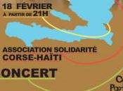 Concert "solidarité Haïti" jeudi soir partir l'Université Corse.