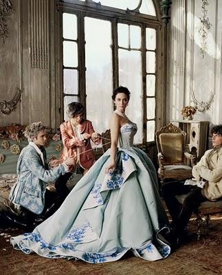 Queen Victoria aka Emily Blunt photographed by Michael Roberts Vanity Fair