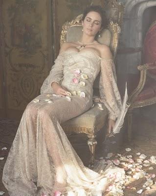 Queen Victoria aka Emily Blunt photographed by Michael Roberts Vanity Fair