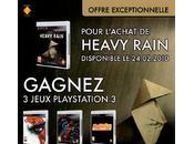 GAME offre lancement exclusive Heavy Rain