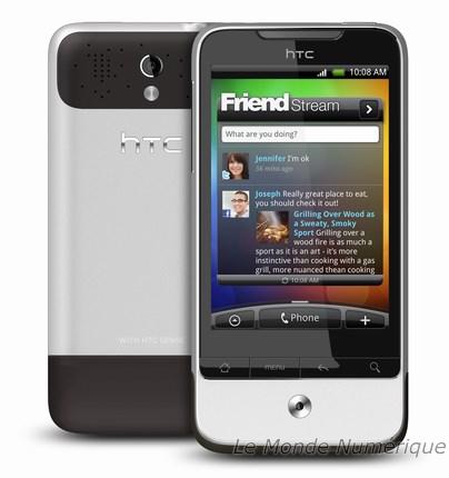 MWC 2010 : HTC dévoile le smartphone Legend