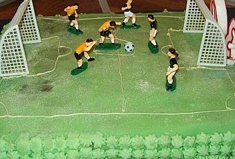 Gateau Terrain De Foot Paperblog