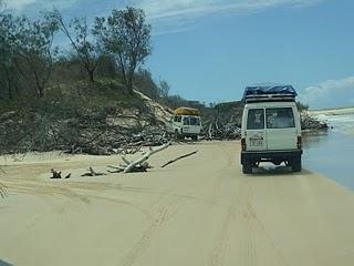 Track en 4x4 sur Fraser Island