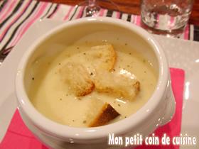 Velouté à la tomme de brebis