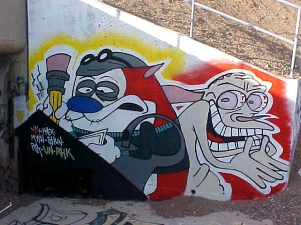 Les geeks se mettent au grafittis, le retour