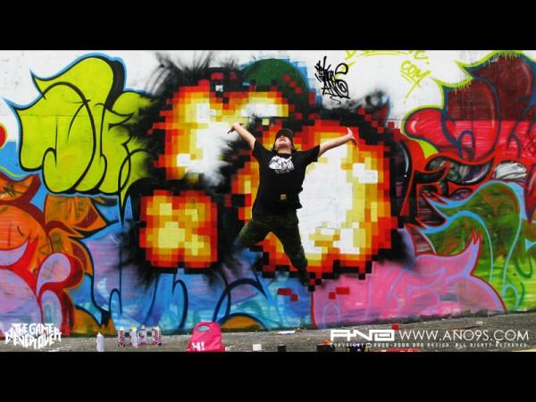 Les geeks se mettent au grafittis, le retour