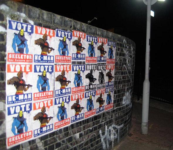 Les geeks se mettent au grafittis, le retour