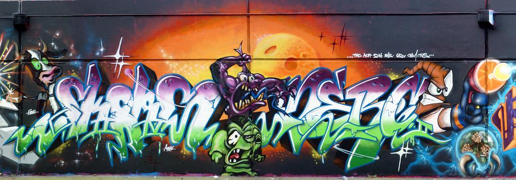 Les geeks se mettent au grafittis, le retour