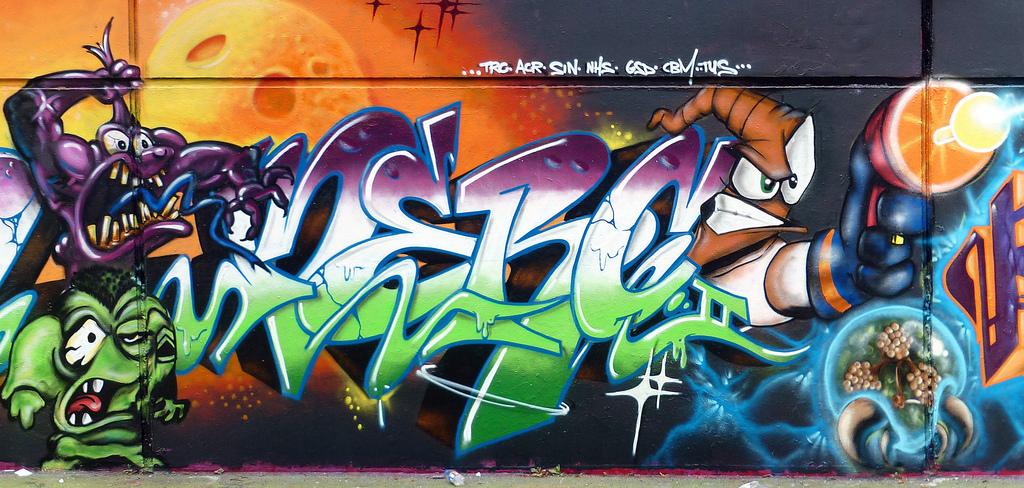 Les geeks se mettent au grafittis, le retour