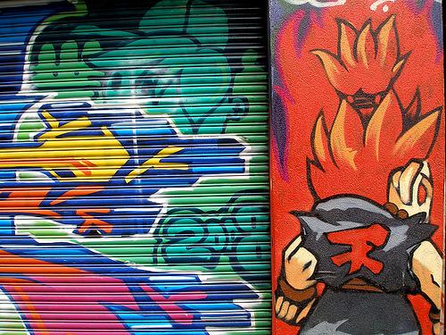 Les geeks se mettent au grafittis, le retour