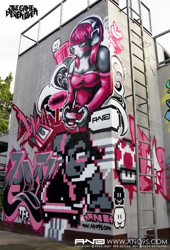 Les geeks se mettent au grafittis, le retour