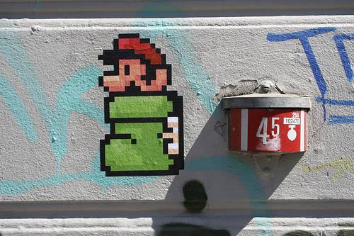 Les geeks se mettent au grafittis, le retour