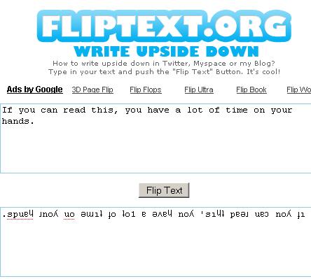fliptext
