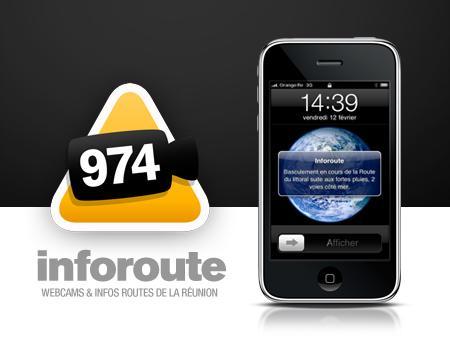 Inforoute iphone, nouvelle version