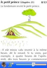 Le Petit Prince et le vilain petit canard sur l'iPhone