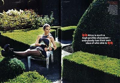 [couv] Mia Wasikowska pour Teen Vogue magazine