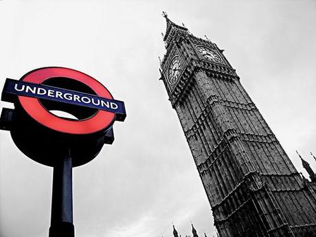 Londres - Big Ben et Métro