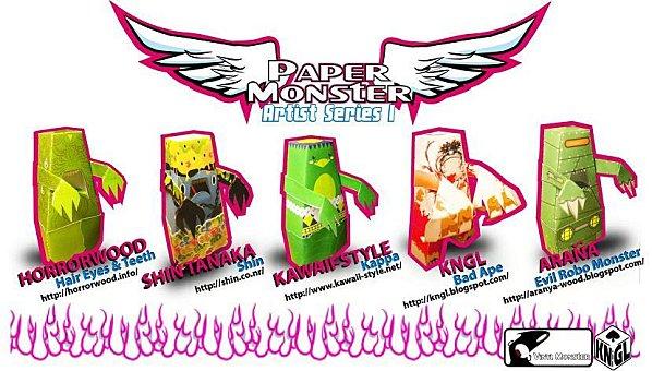 Paper Monster serie 1
