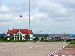 Mekong River Bridge, Thailand - Laos Border