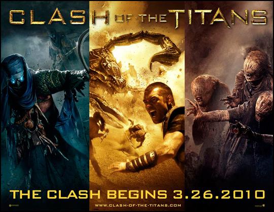 clash of the titans toutes les affiches