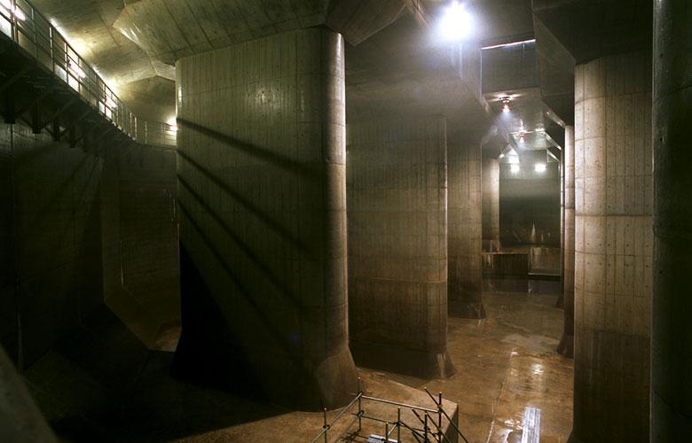 Système anti-innondation de la ville de Saitama au Japon