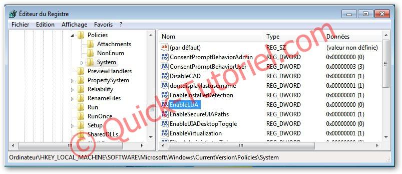 #162 Comment désactiver les confirmations UAC dans Windows 7.