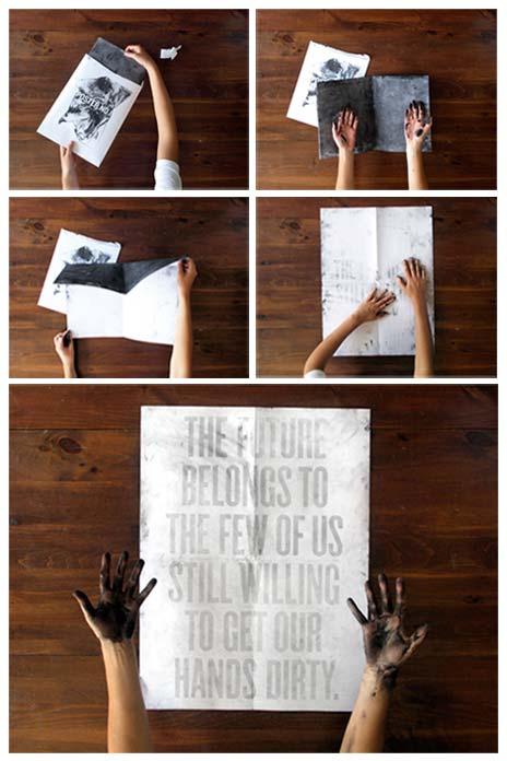 Roland Tiangco - Dirt Poster : comment se salir les mains