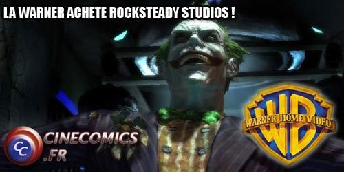Warner achète une grande part des studios rocksteady