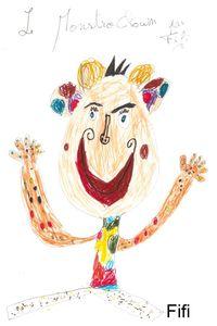 MonstroClown par Fifi 2 ans