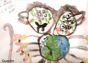 Monstre à 2 têtes Quentin 8 ans