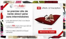 Myfab.com mobilier à prix d'usine de 50% à 80% d'economie