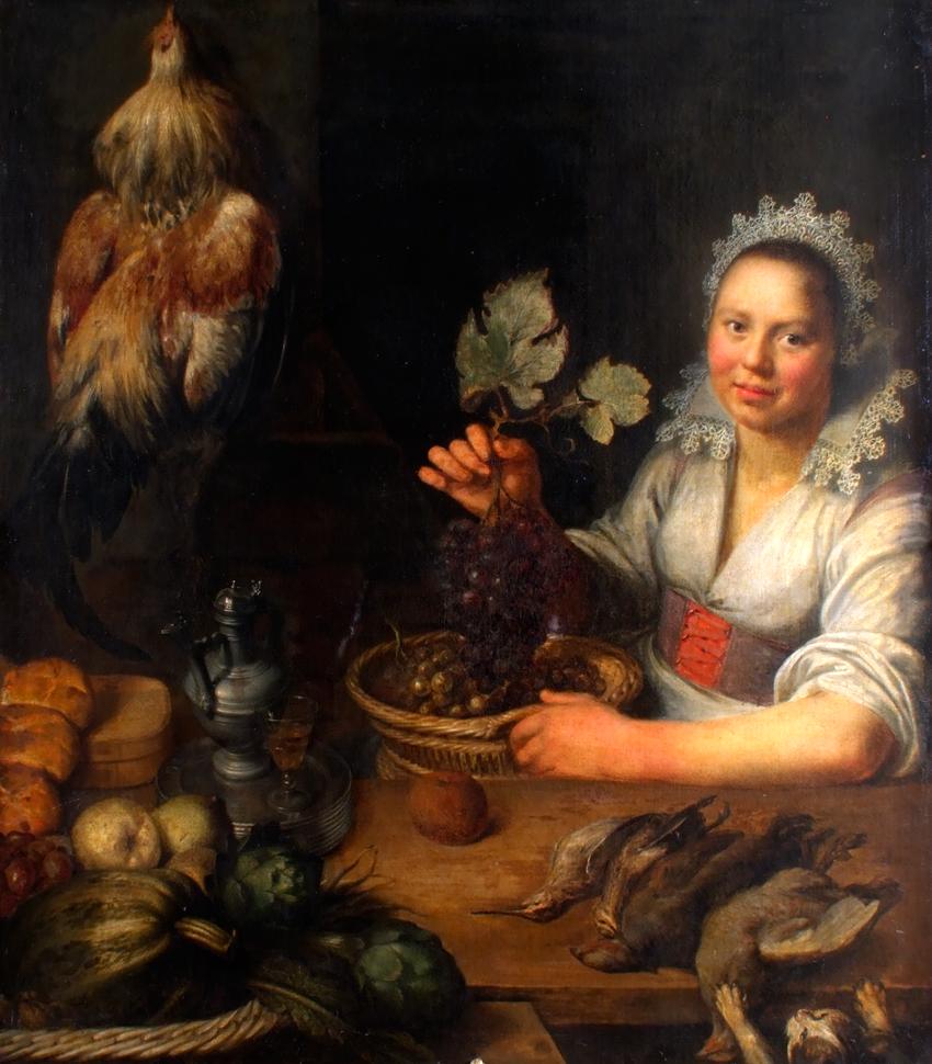 Van Winghe - La Cuisinière flamande, vers 1610-1620