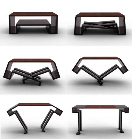 Table transformable MK2 par Duffy London