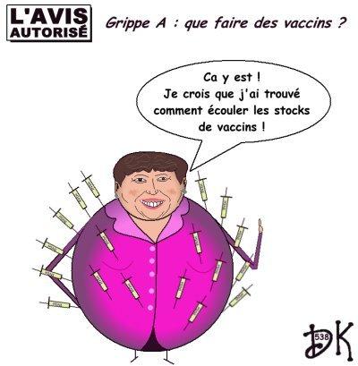 Tags : pandémie de grippe A H1N1, épidémie, vaccination, Roselyne Bachelot, ministre de la santé, vaccins, médecins généralistes, Häiti, catastrophe, tremblement de terre, doses, enquête parlementaire, campagne de vaccination, catastrophe sanitaire, grippe saisonnière, dessin humoristique, gag politique, parodie, caricature, dessin de presse, joke drôle, image humour, l'avis autorisé, dk