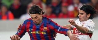 Ibrahimovic, Stuttgart - Barcelone Février 2010