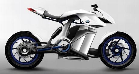 bmw knust 3  (mobilité durable)   Un concept de moto à hydrogène pour BMW 