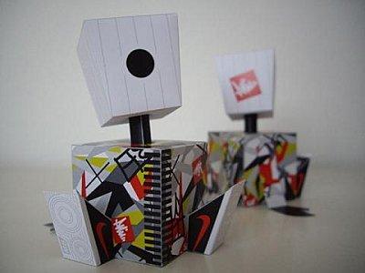 Paper toys Mini Box by PhilToys
