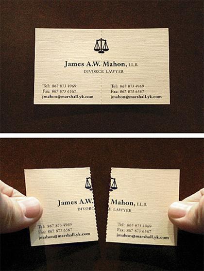carte de visite avocats