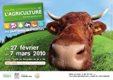 Découvrez la bio au Salon International de l'Agriculture du 27 février au 7 mars 2010