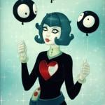 Supakitch sort ce soir une sérigraphie en série hyper limitée Tara McPherson : retour à l’innocence ou presque !