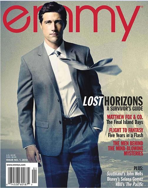 [couv] Matthew Fox pour Emmy magazine