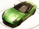 Salon de Genève : Une Ferrari verte