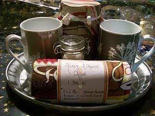 *Gifts in a Jar*  Mélange à Chocolat Chaud