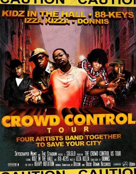 Kidz In The Hall, 88-Keys, Donnis & Izza Kizza – ‘Crowd Control’